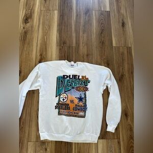 Vintage 1996 fuel in the desert NFL Super Bowl crewneck sweatshirt
